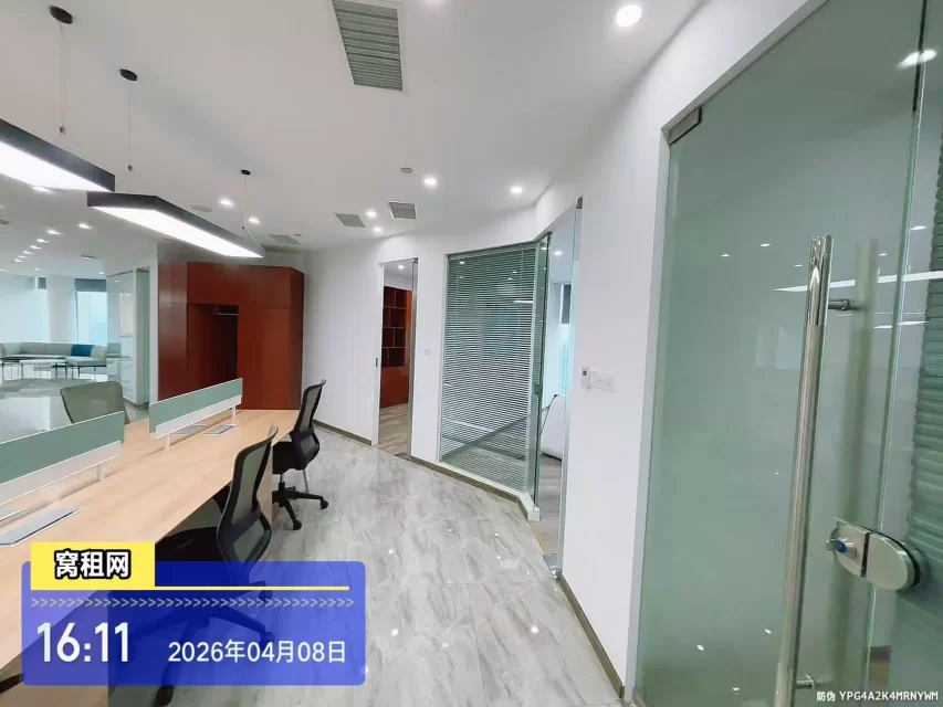 宁波东部新城中银大厦600平米精装修高端办公楼招租