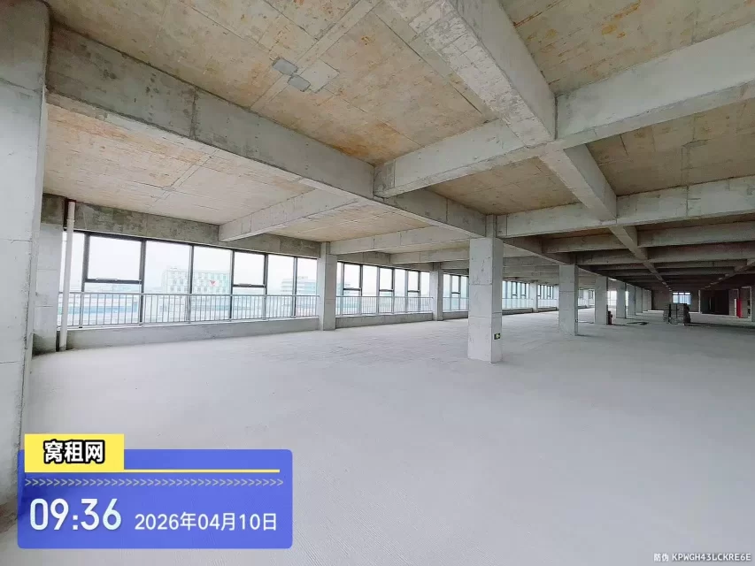 宁波旭友科创中心大厦500平米办公室毛坯出租超长免租期