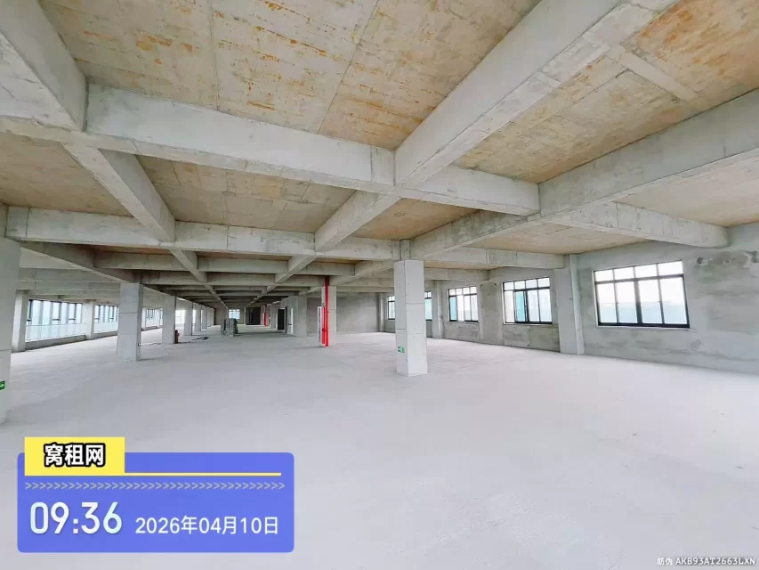 宁波旭友科创中心大厦500平米办公室毛坯出租超长免租期