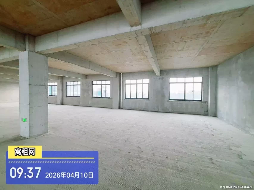 宁波旭友科创中心大厦500平米办公室毛坯出租超长免租期