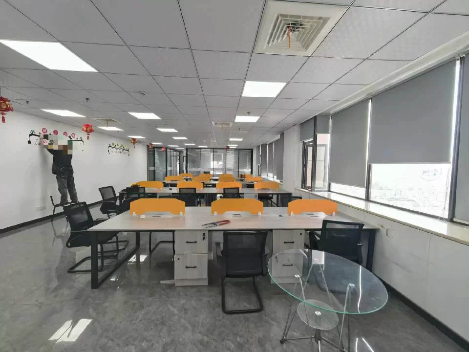 宁波鄞州区恒富大厦270平米精装修办公室出租带家具