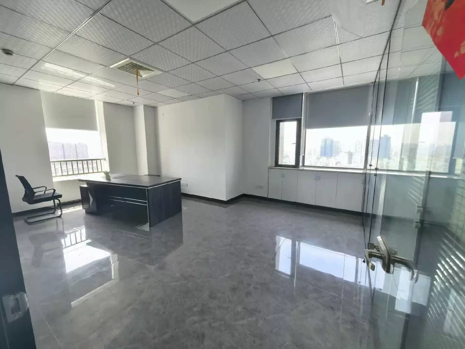 宁波鄞州区恒富大厦270平米精装修办公室出租带家具