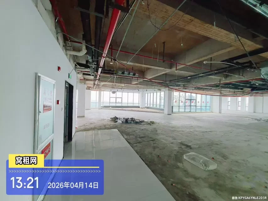 宁波前洋亿天中心大厦1300平米毛坯办公室出租