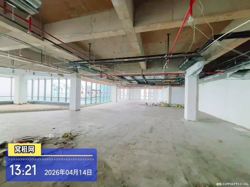 宁波前洋亿天中心大厦1300平米毛坯办公室出租