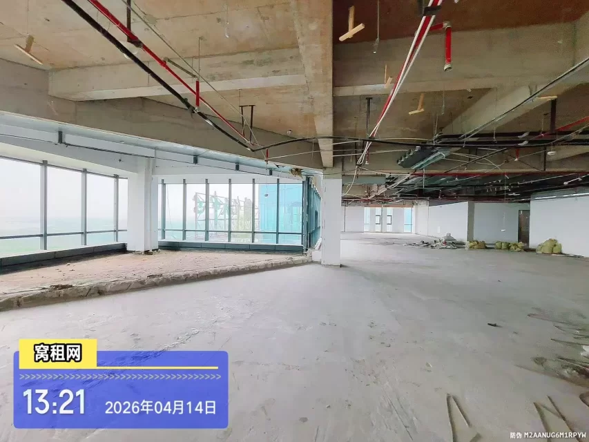 宁波前洋亿天中心大厦1300平米毛坯办公室出租