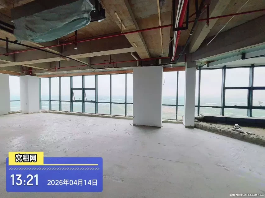 宁波前洋亿天中心大厦1300平米毛坯办公室出租