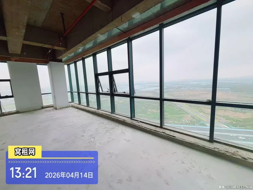 宁波前洋亿天中心大厦1300平米毛坯办公室出租