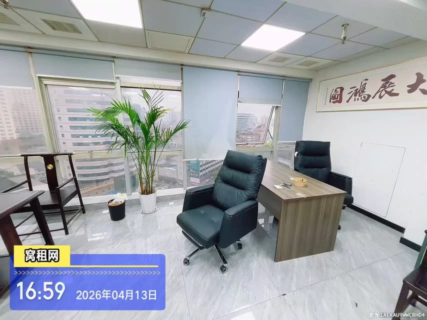 宁波百丈路嘉汇国贸B座310平米精装修办公室到办公桌出租12500元