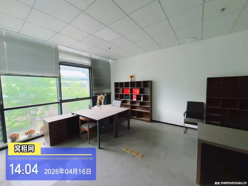 宁波金山中心出租小面积办公室60平米办公室配置家具2500元一个月