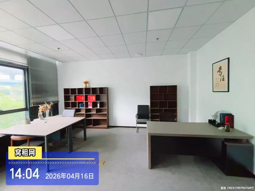 宁波金山中心出租小面积办公室60平米办公室配置家具2500元一个月