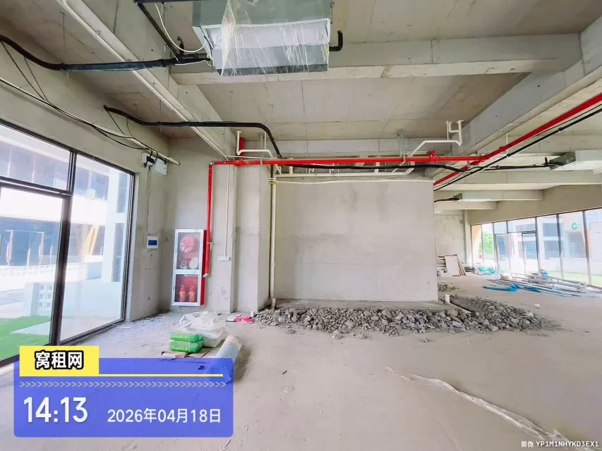 宁波青云上创意园1楼商铺出租600平米毛坯出租