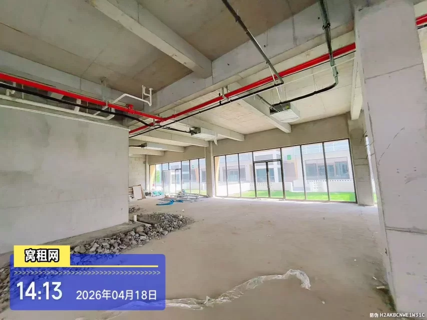 宁波青云上创意园1楼商铺出租600平米毛坯出租