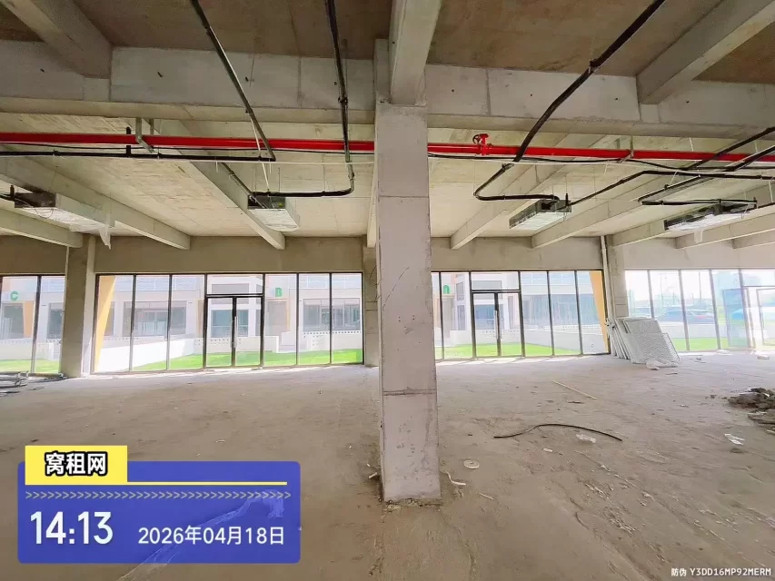 宁波青云上创意园1楼商铺出租600平米毛坯出租