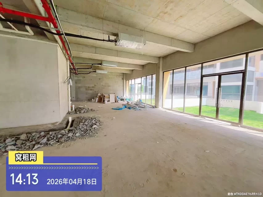 宁波青云上创意园1楼商铺出租600平米毛坯出租