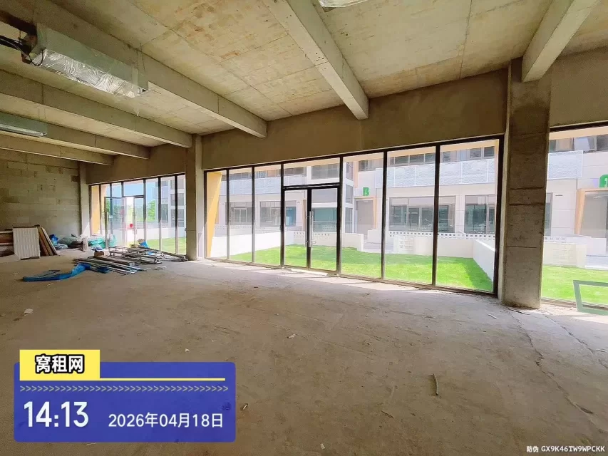 宁波青云上创意园1楼商铺出租600平米毛坯出租