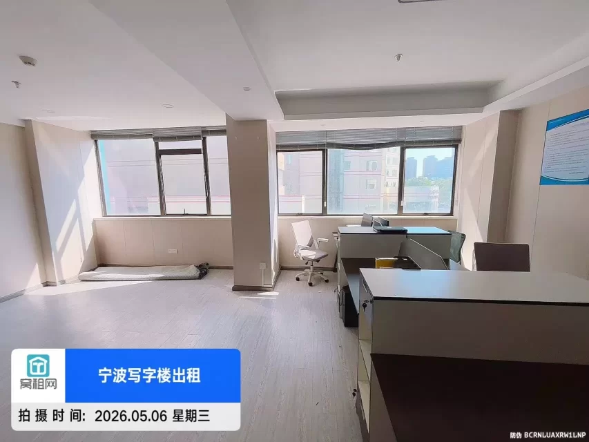 宁波江左大厦65平米小面积办公室出租3000元/月含税
