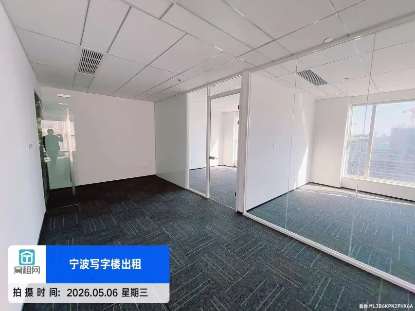宁波鄞州区波特曼大厦180平米精装修办公室招租10000元1个月