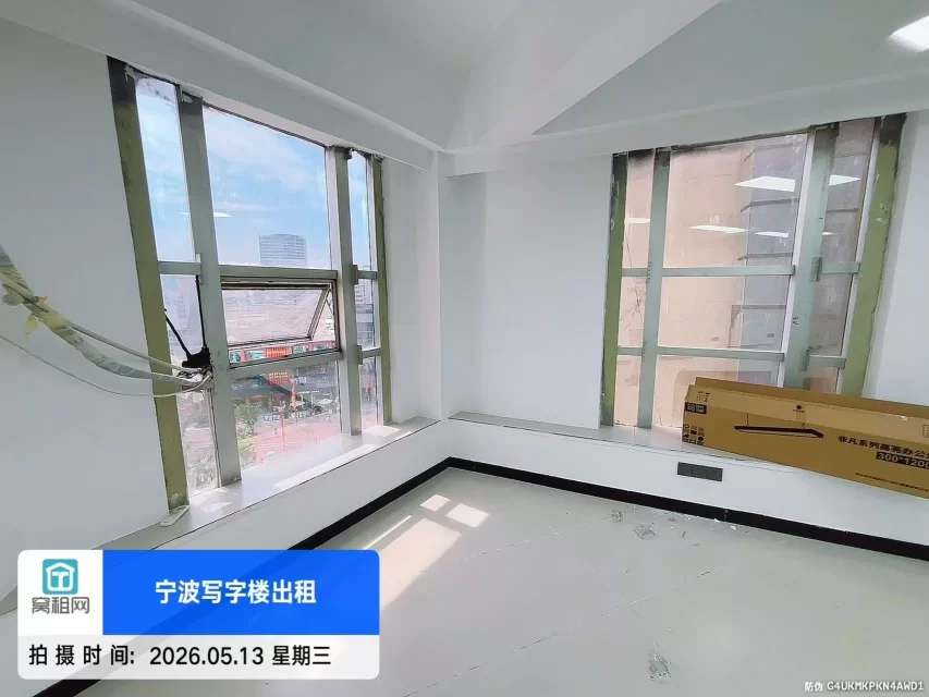 宁波亚细亚B座110平米办公室招租月租金4000元/月带水
