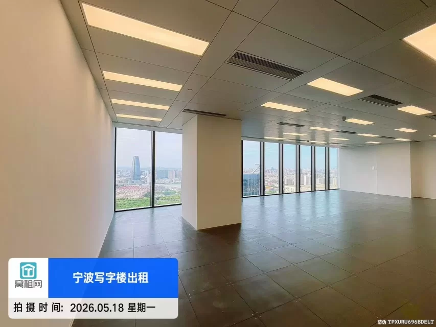 宁波塔258平米大通间办公室出租可以看三江口