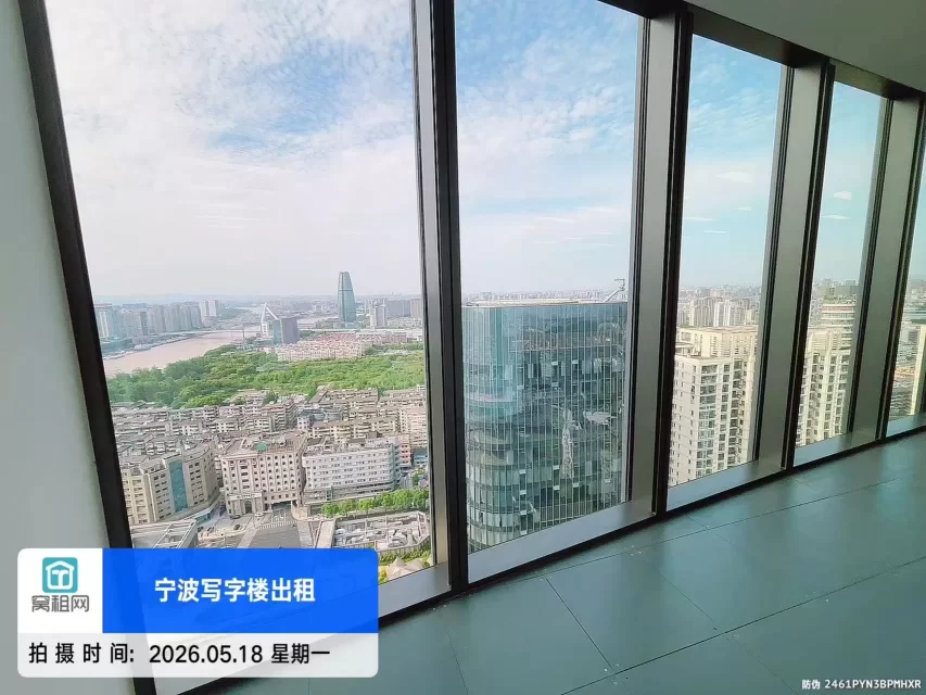 宁波塔258平米大通间办公室出租可以看三江口