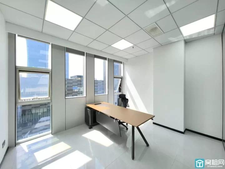 宁波恒元商务大厦 80平精装办公空间｜地铁口旁全套办公家具出租