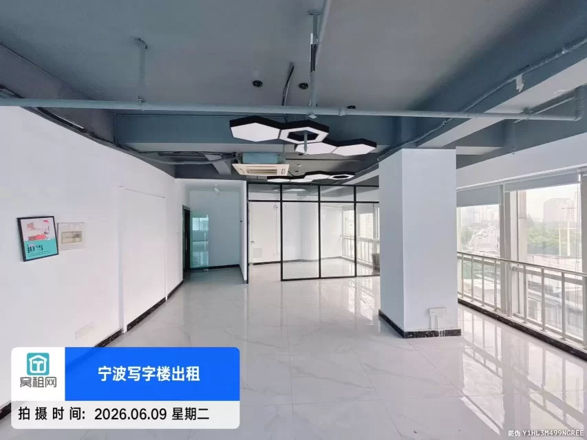 宁波天元大厦180平米精装修办公室6600元出租