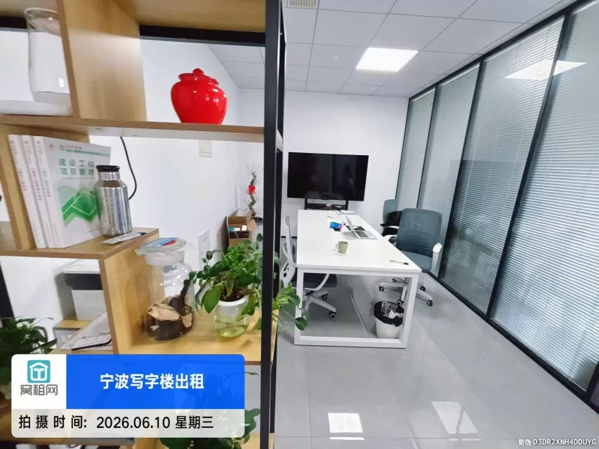宁波2号线 客运中心站站附近温商大厦出租面积112平米月租金6000元/月