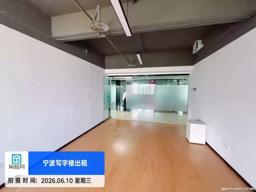 宁波地铁2号线路林站钢贸中心大厦出租60平米月租金1500元朝南办公室