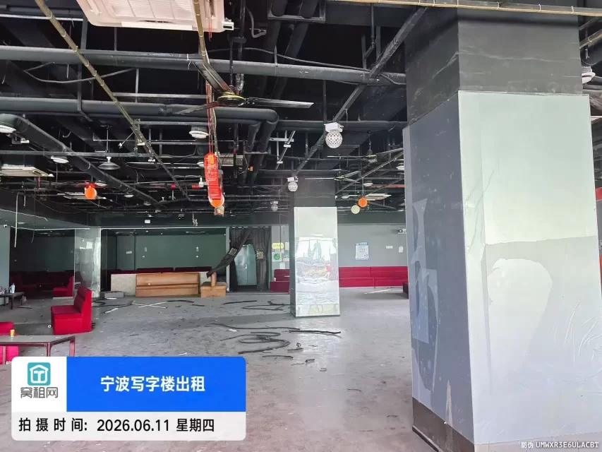宁波鄞州联盛广场附近城市新贵酒店整层1187平米出租52万一年
