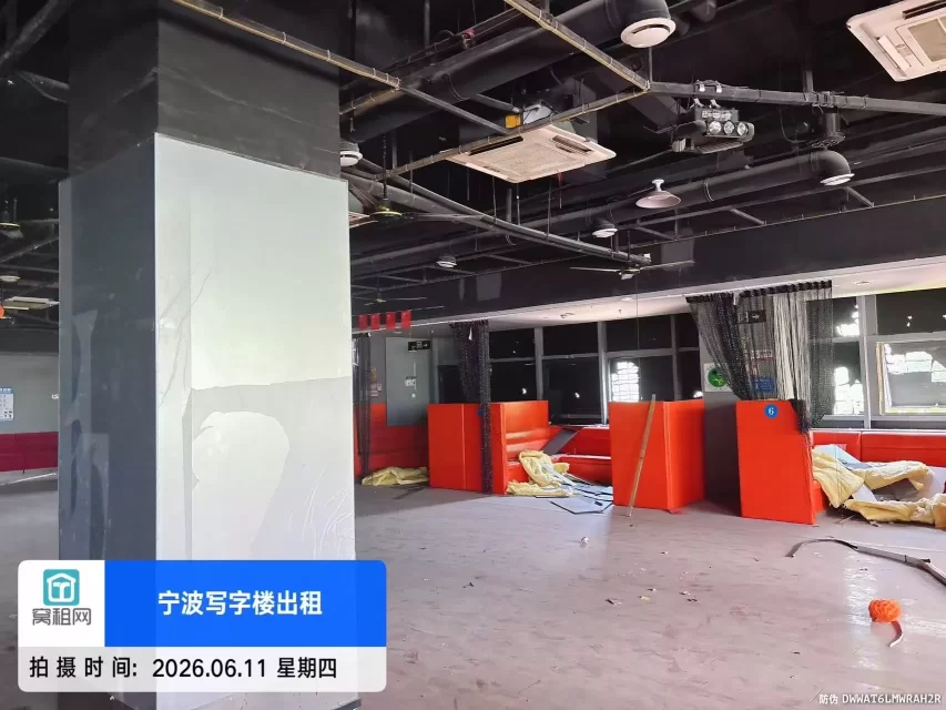 宁波鄞州联盛广场附近城市新贵酒店整层1187平米出租52万一年