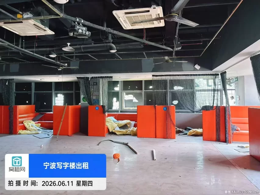 宁波鄞州联盛广场附近城市新贵酒店整层1187平米出租52万一年
