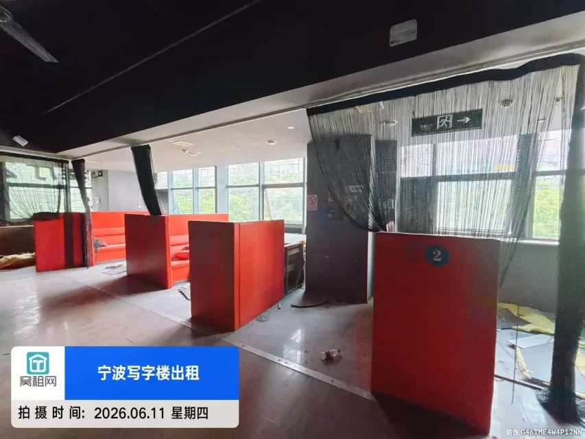 宁波鄞州联盛广场附近城市新贵酒店整层1187平米出租52万一年