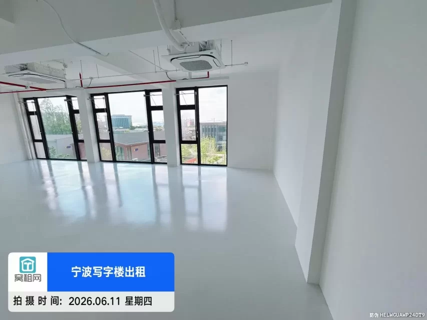 宁波大学创新港111平米办公室出租年租金48644元