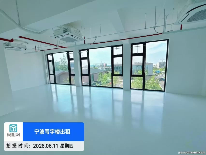 宁波大学创新港111平米办公室出租年租金48644元