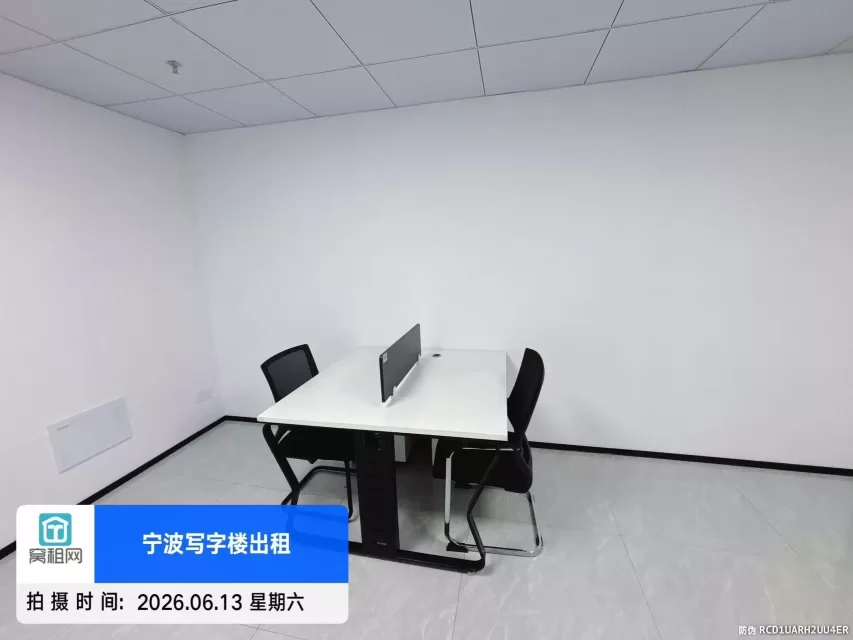 宁波江北区洪塘创新设计中心54平米写字楼出租2000元/月朝西
