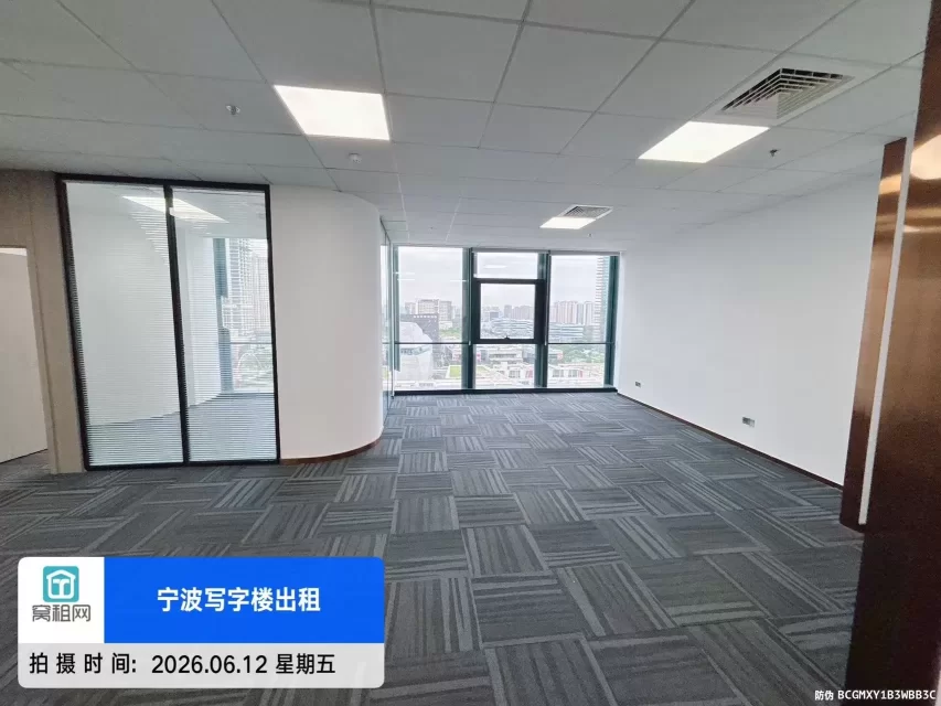 宁波研祥中心168.32平米精装修办公室出租单价3.83元/平米