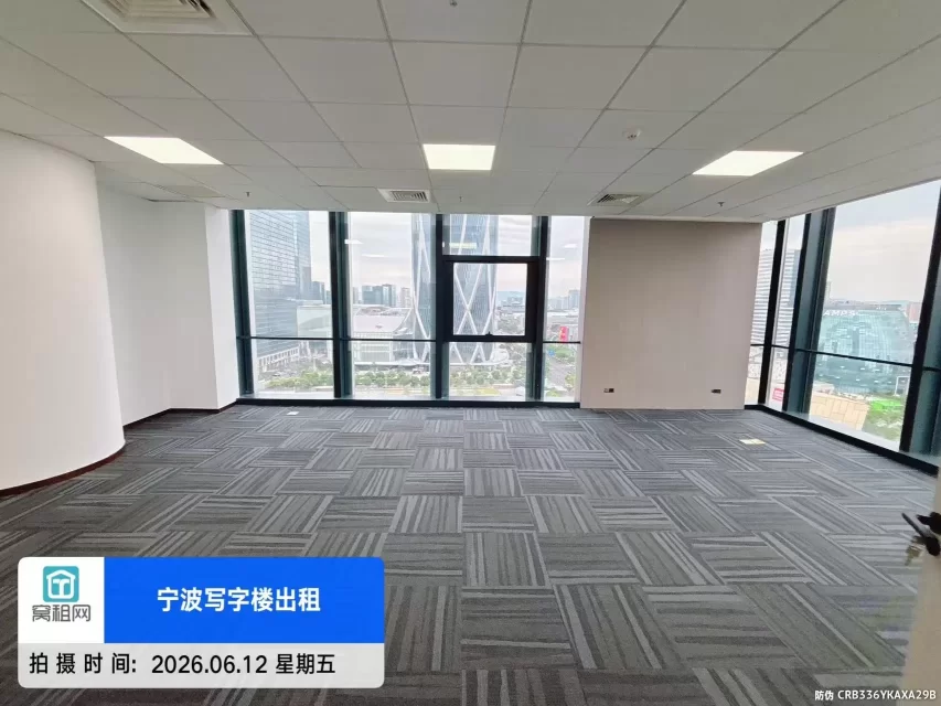 宁波研祥中心168.32平米精装修办公室出租单价3.83元/平米