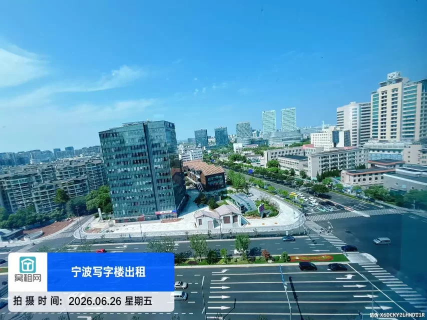 宁波5A甲级高端来福士220平米办公室精装修招租双地铁口