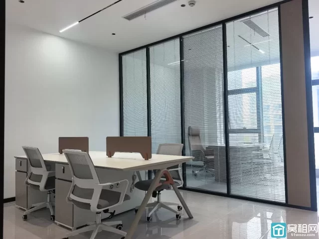 宁波镇海区耀创中心55平精装带家具，报价1.4/平/天