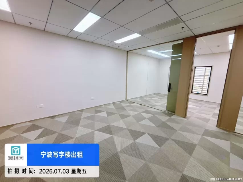 宁波银行数据中心隔壁绿地融谷中心大厦出租110平米办公室4538元一个月