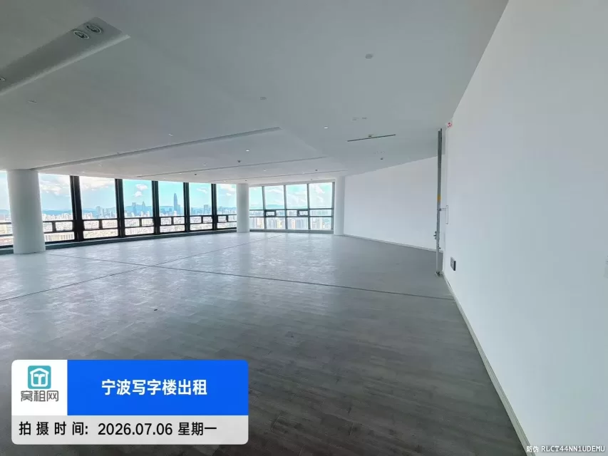 宁波玉米楼600平米整层出租，单价1.5元.平米.天