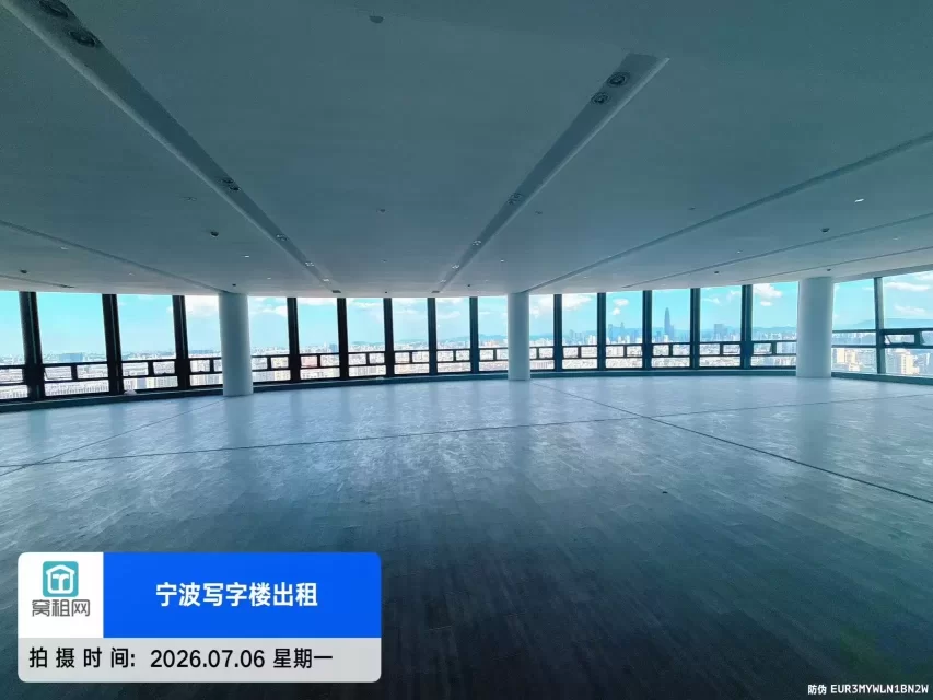 宁波玉米楼600平米整层出租，单价1.5元.平米.天