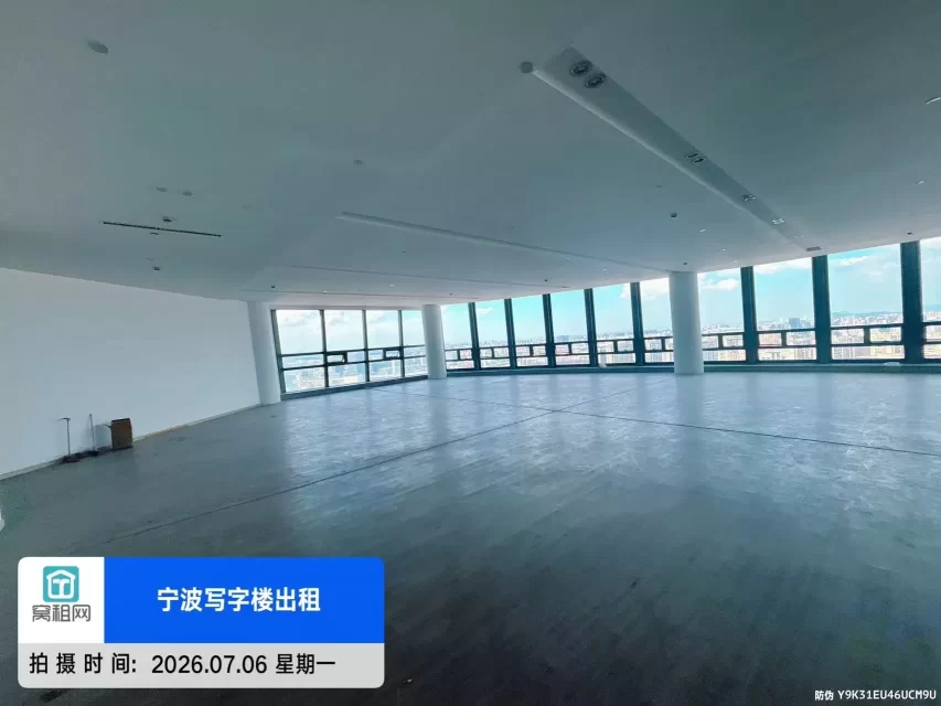 宁波玉米楼600平米整层出租，单价1.5元.平米.天