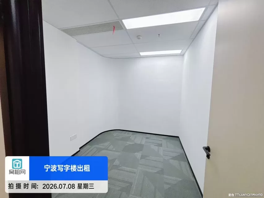 宁波上东国际大厦对面全新办公室云璟中心77平米4200元出租