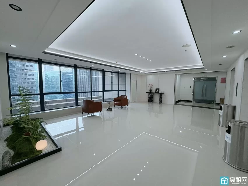 宁波健宸大厦55平，带全套家具，全新装修，全新公区