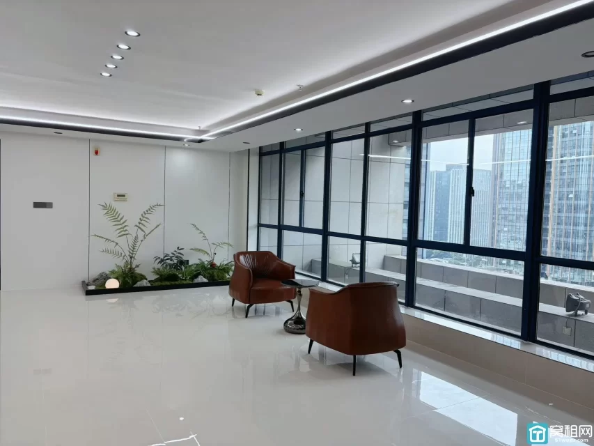 宁波健宸大厦55平，带全套家具，全新装修，全新公区