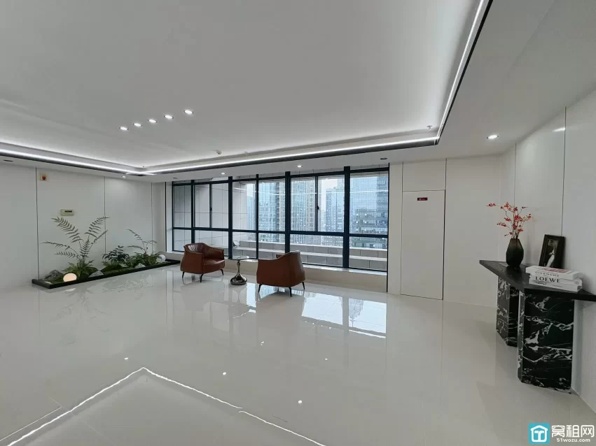宁波健宸大厦55平，带全套家具，全新装修，全新公区