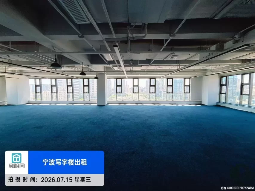 宁波江北来福士对面上江邑800平米一层办公室出租