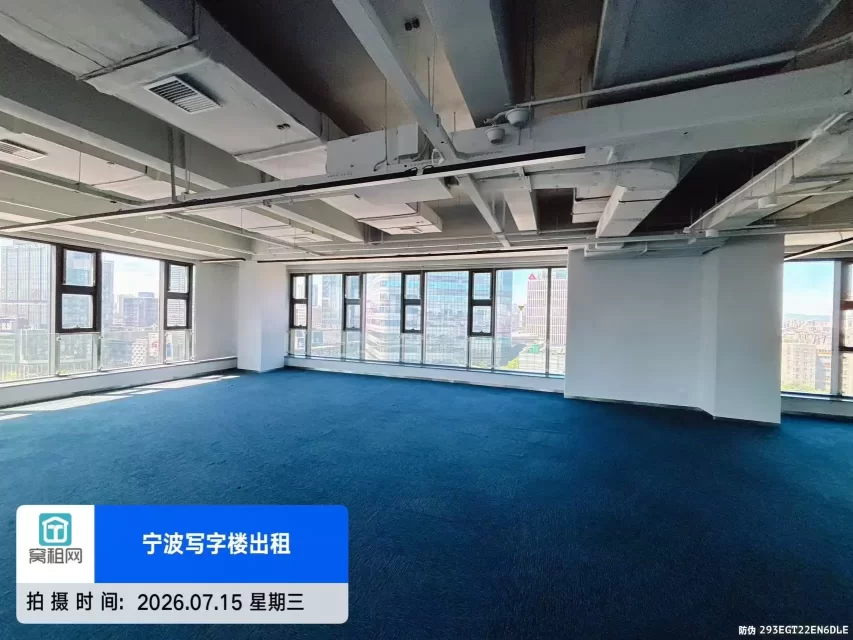 宁波江北来福士对面上江邑800平米一层办公室出租