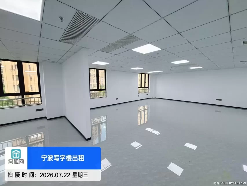 宁波银亿都会隔壁高校高校硅谷206.67平米出租年租金10.2万